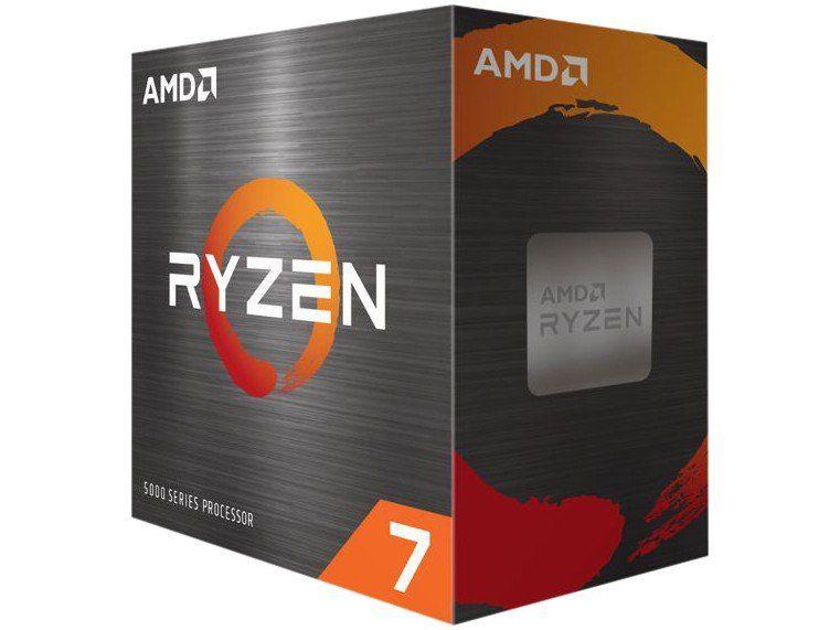 Processador AMD Ryzen 7 5800X, 3.8GHz (4.7GHz Turbo) 8-Cores/16T